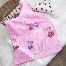 ผ้าห่มเด็ก3.5ฟุตสีชมพูหมู